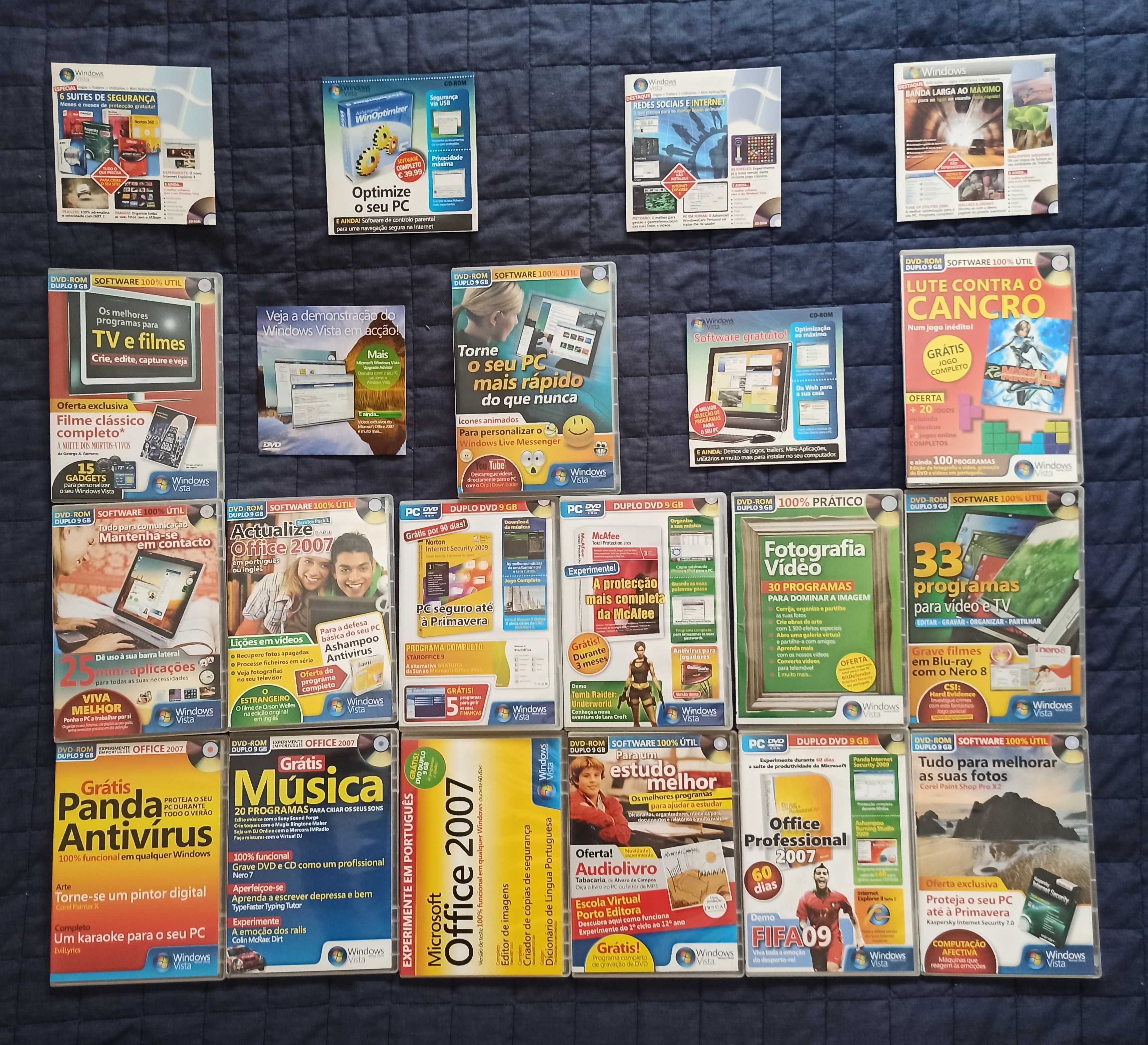 Revistas "Windows Vista" + Discos (Para Coleção)