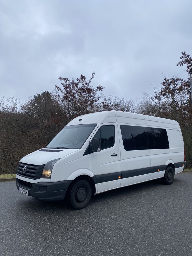 wynajem 9 osobowy bus VW Crafter