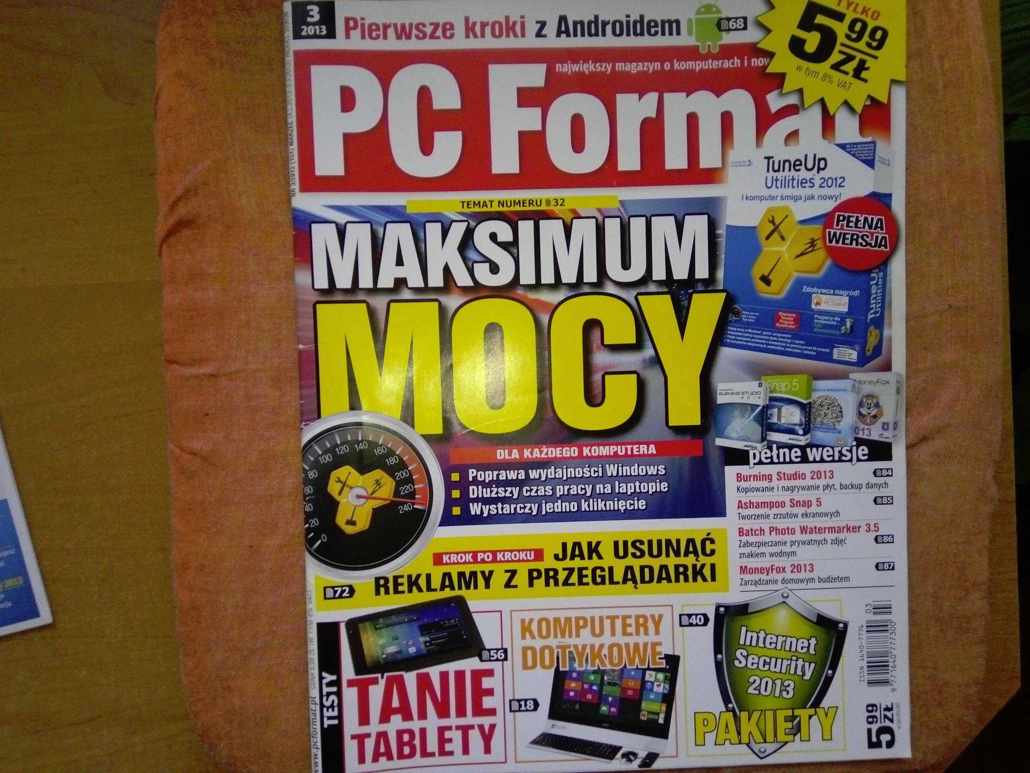 PC Format 3 2013 marzec (151) Gazeta + płyta CD Czasopismo