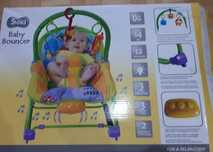 Bujaczek baby bouncer Smiki Lew