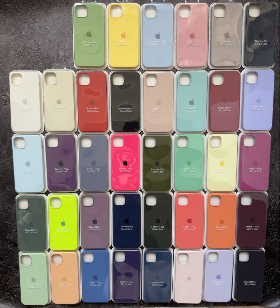 Чехол Silicone case iphone 14 plus, 14+ роздріб/опт