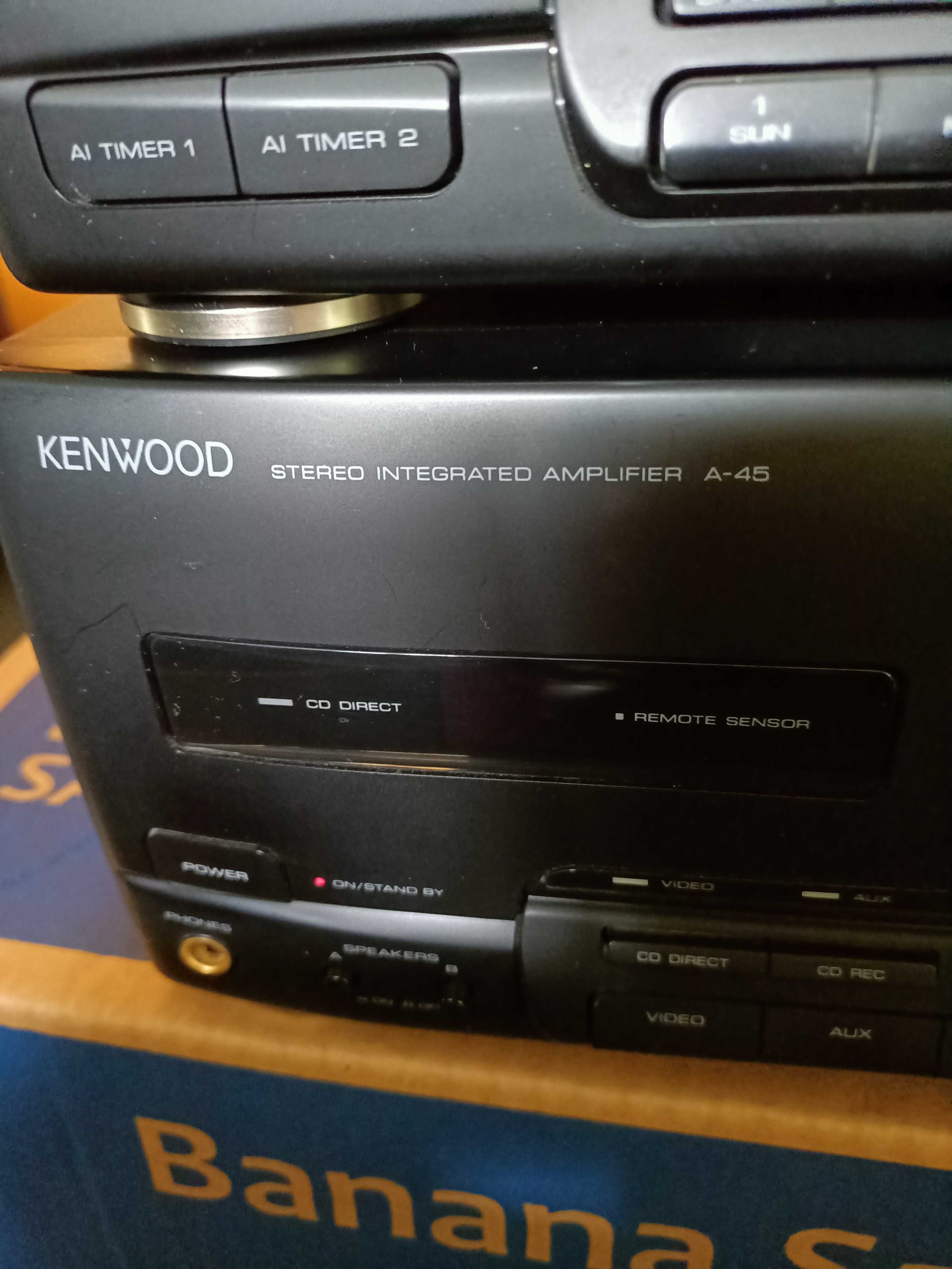 Kenwood tuner T-85 L + wzmacniacz A-45