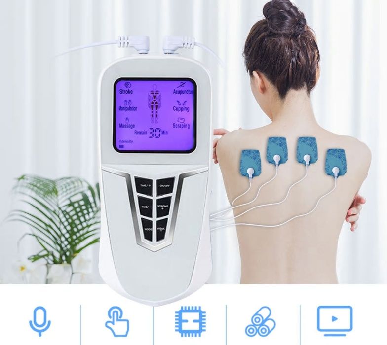 massajador elétrico estimulador massageador musculo acupuntura terapia