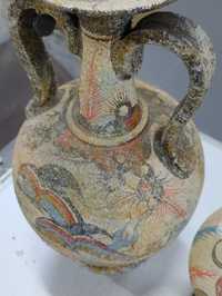 Kopia Ceramiki Greckej z okresu Minoan. Ręczna robota.