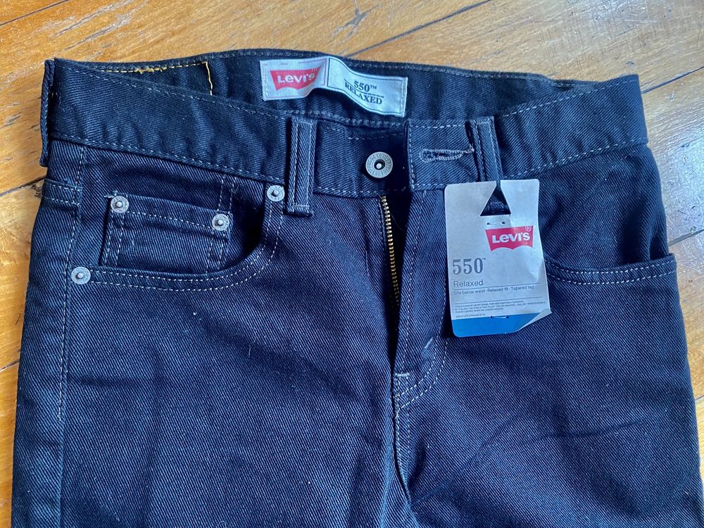 Spodnie jeansowe LEVIS 550 relaxed 24x26 12 lat