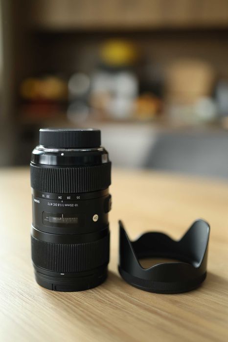 Nikon D7100 + Sigma 18–35 mm f/1.8 ART + gratisy + faktury