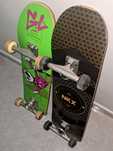 Skates novos – NKX e Enuff Skateboards