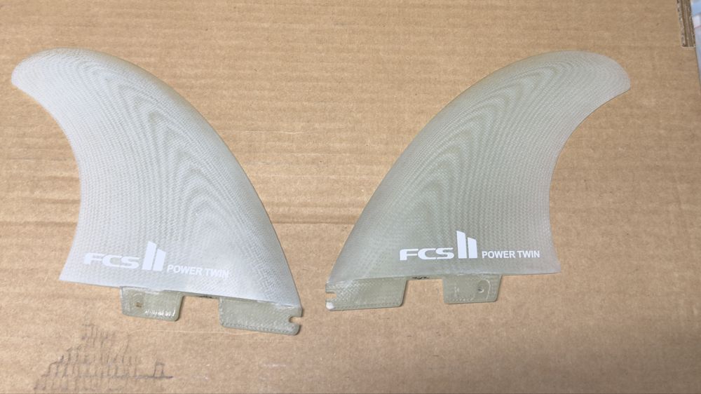 Quilhas FCS Power Twin