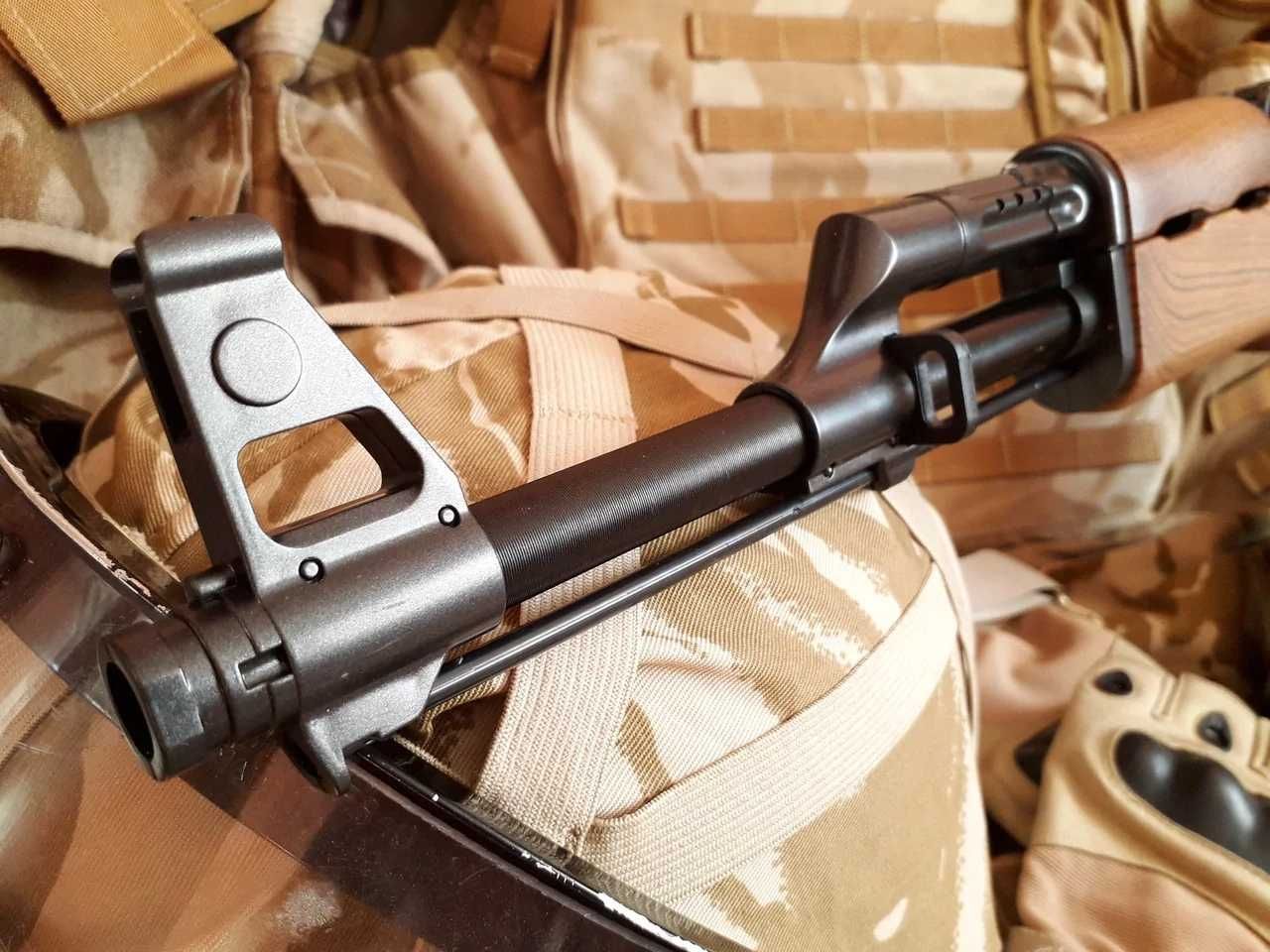 Дитячий повнорозмірний металевий автомат Калашнікова АК-47 Cyma