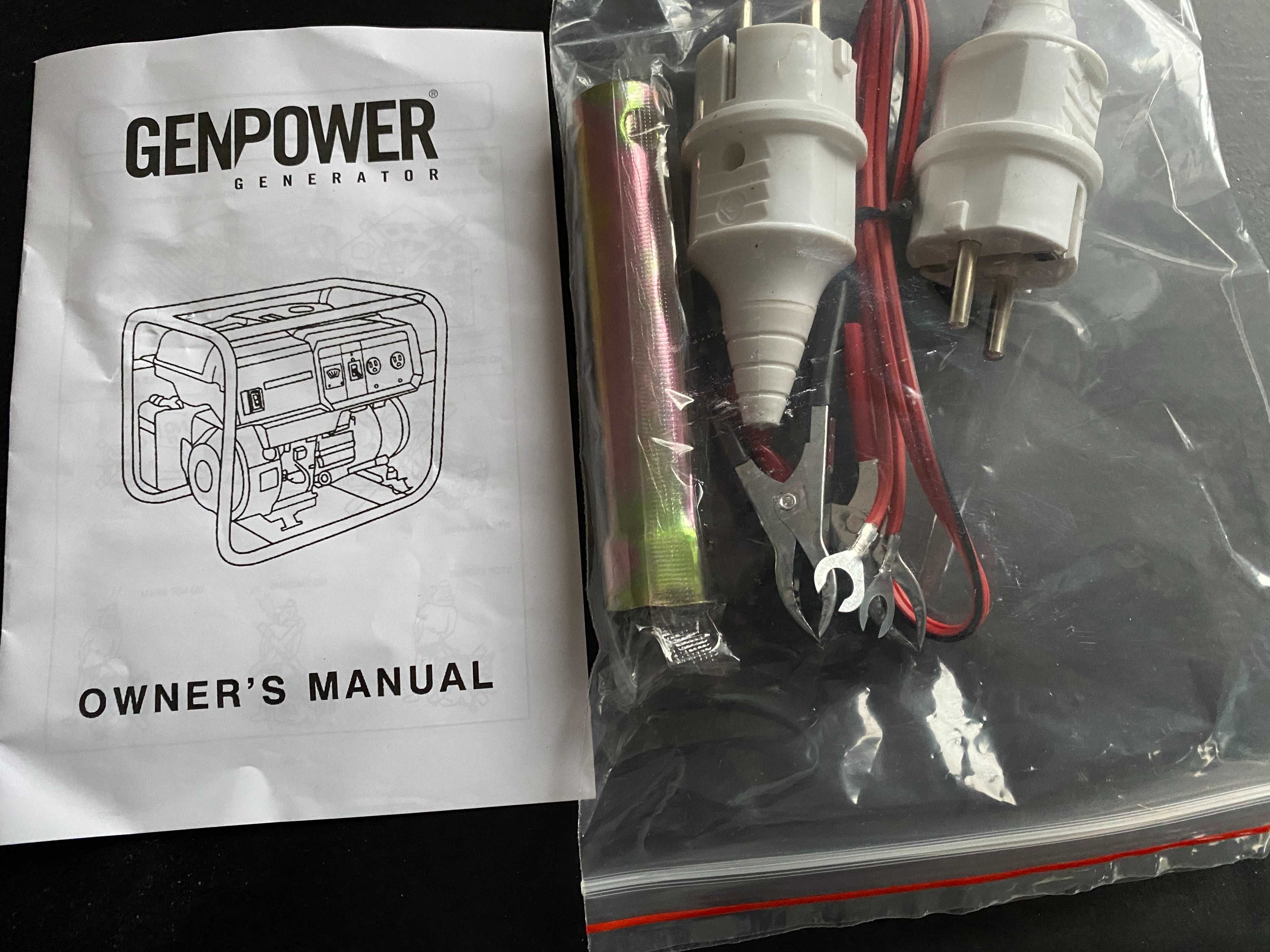 Генератор бензиновий однофазний 4 кВт GenPowerGBG 50E