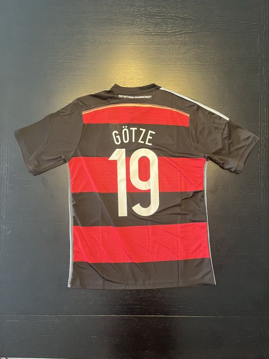 Camisola Futebol Alemanha 2014 Gotze #19