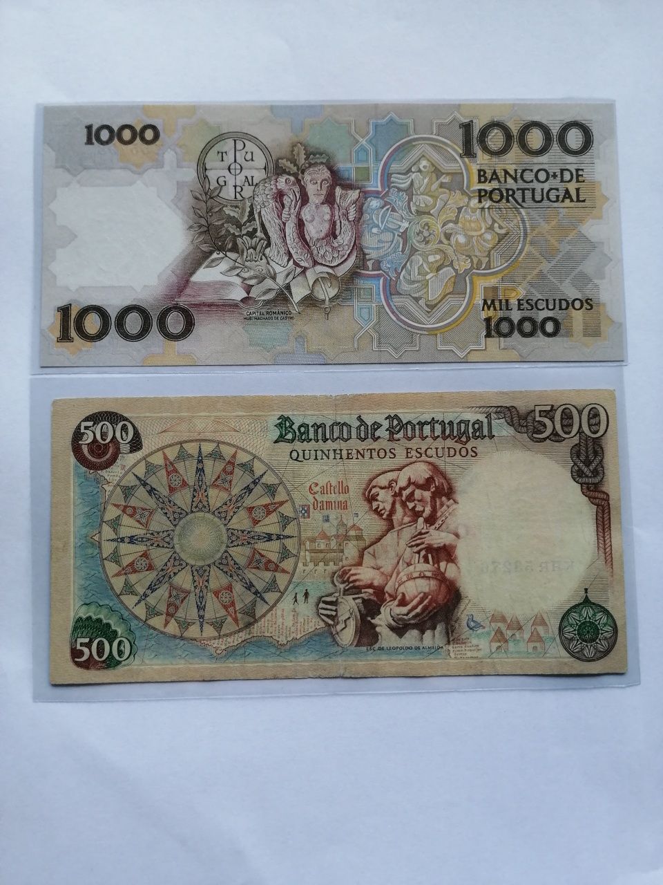 Notas dos escudos