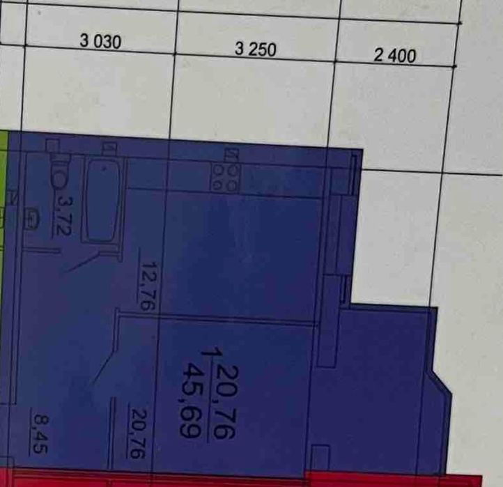 1 кім. кв в ЖК Симфонія