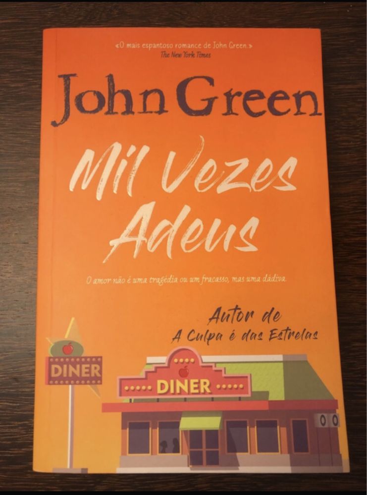 Livro “Mil vezes Adeus” de John Green