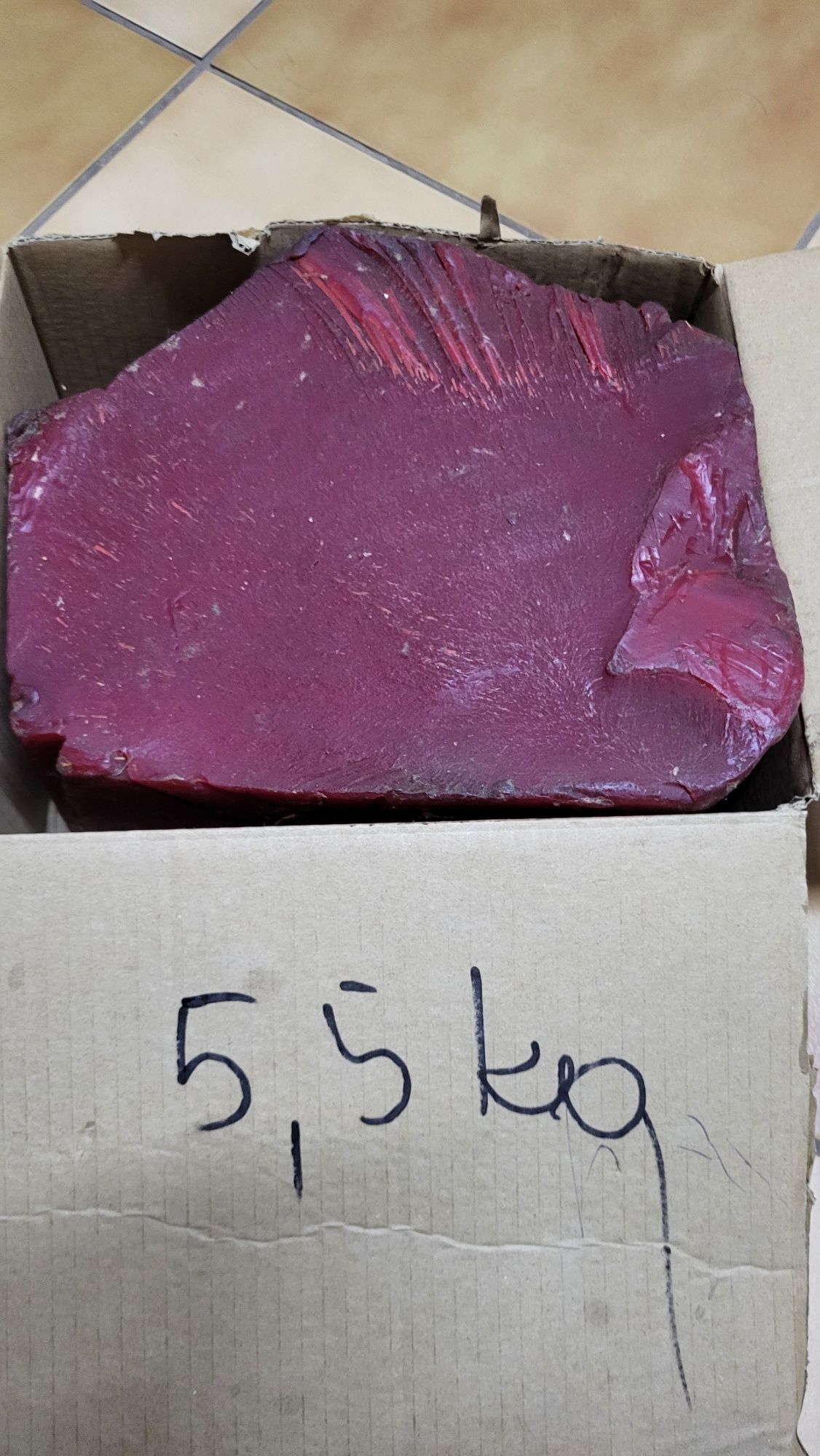Wosk do powlekania serów PRL 13 kg.