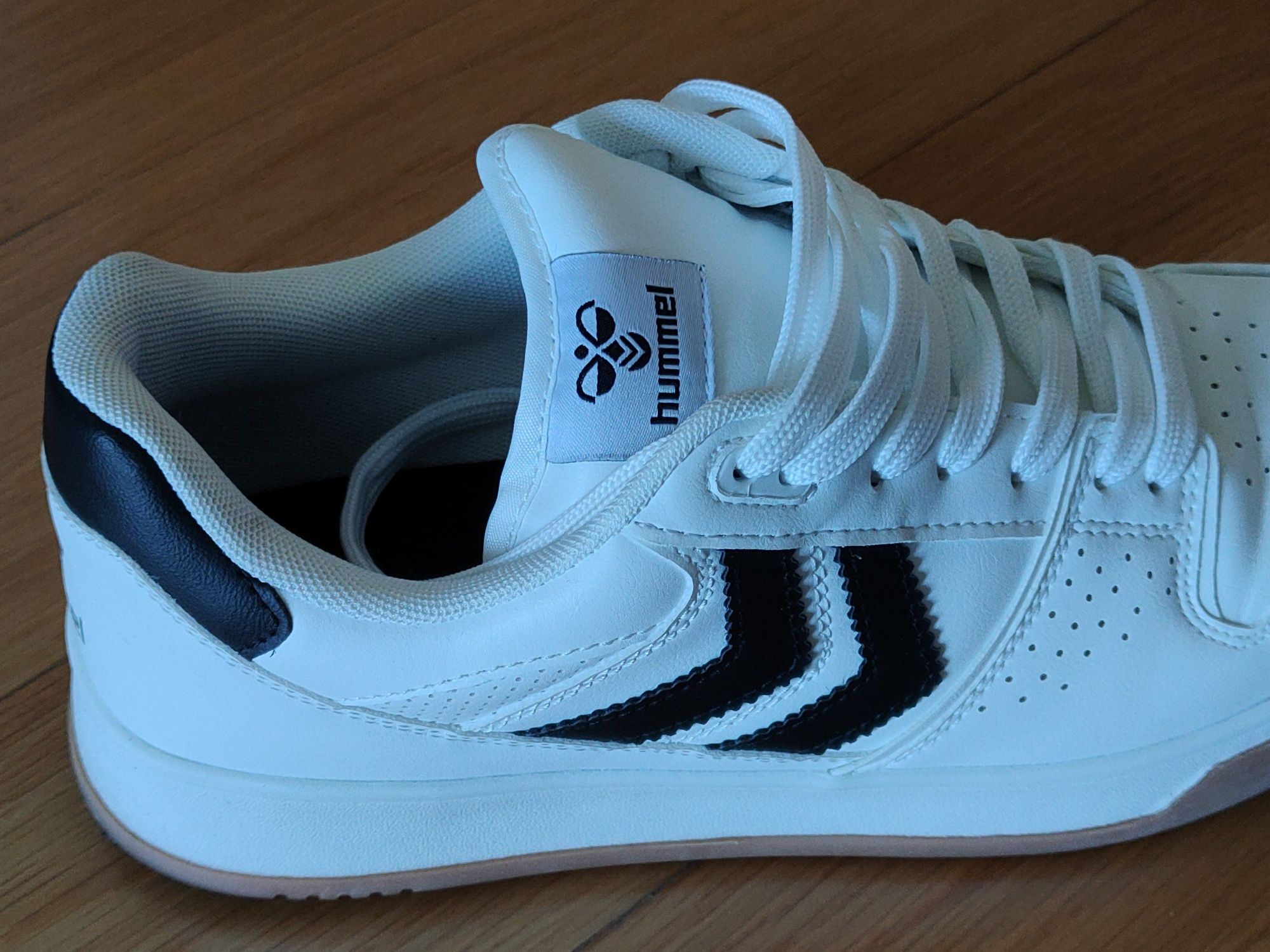 Tenis sapatilhas homem original Hummel Lefties brancas sapatos calçado