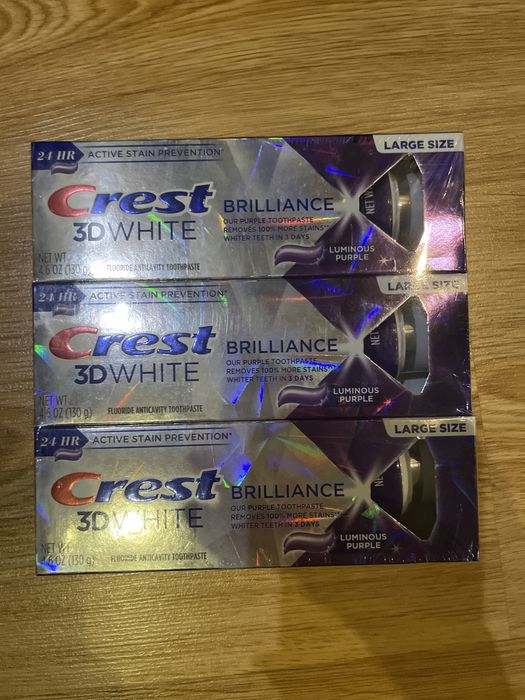 Зубна паста Crest 3d white