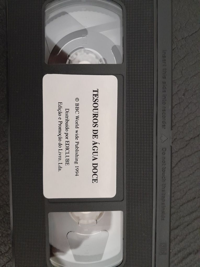 Cassetes vhs desafios da vida