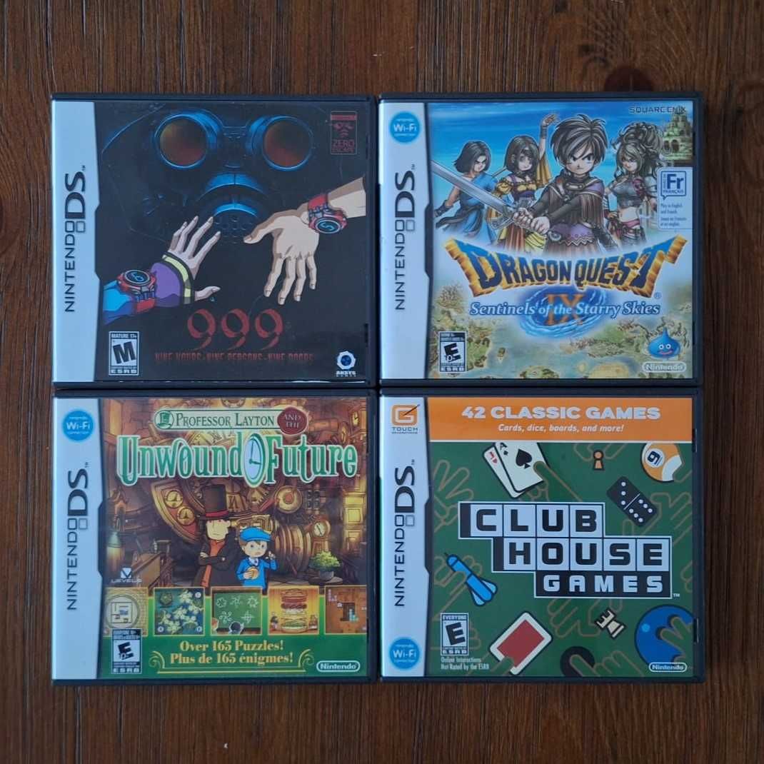 Jogos Nintendo DS e 3DS