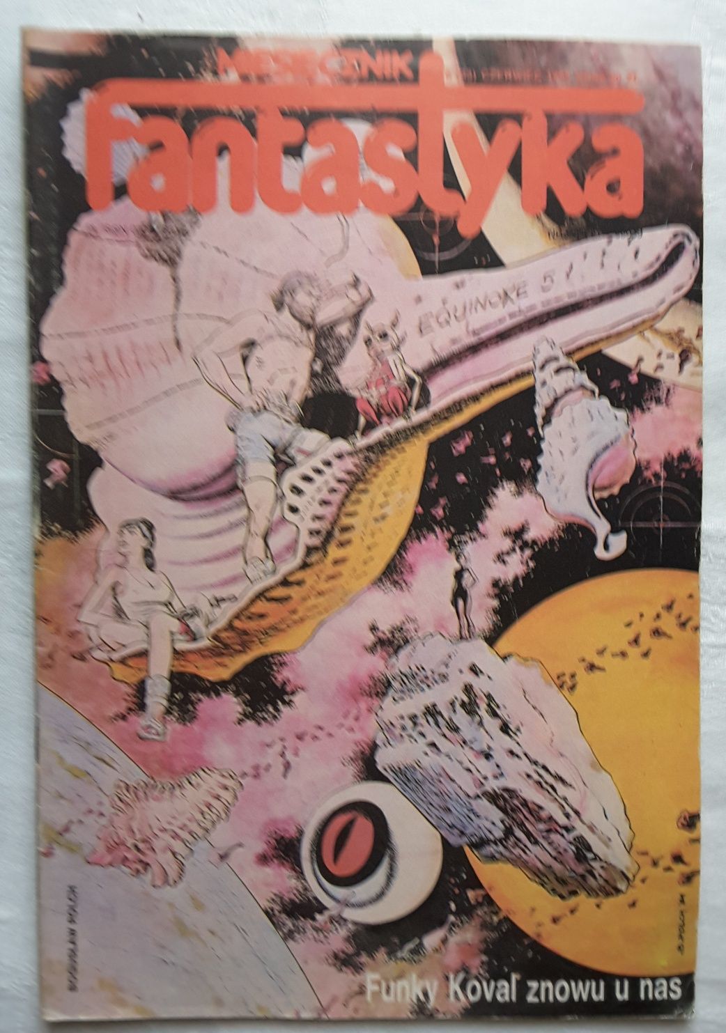 Czasopismo Fantastyka nr 6 (33) Czerwiec 1985
