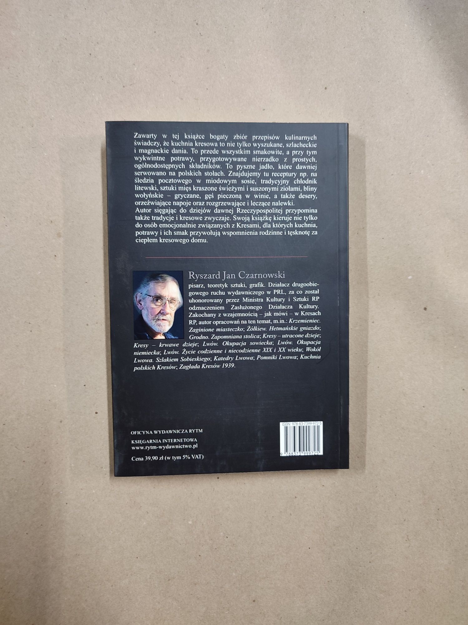 Kuchnia Polskich Kresów - Ryszard Jan Czarnowski