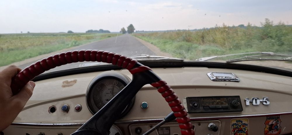 Syrena 105 sprawna zarejestrowana, żółte tablice