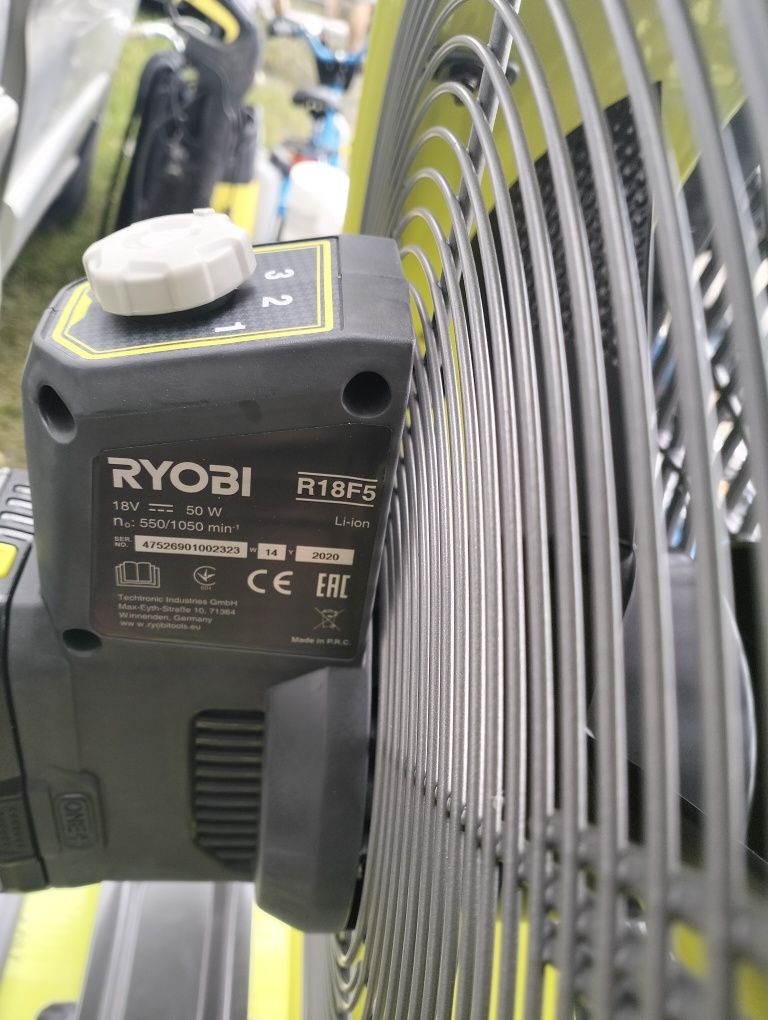 Wentylator 18v Ryobi