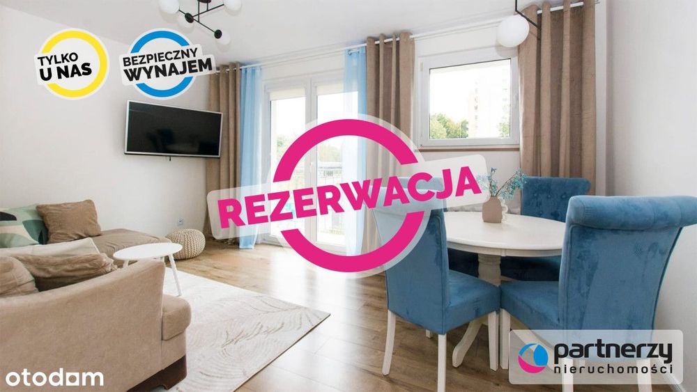 Na wynajem 3 pokoje po remoncie Sopot, 2min do Skm