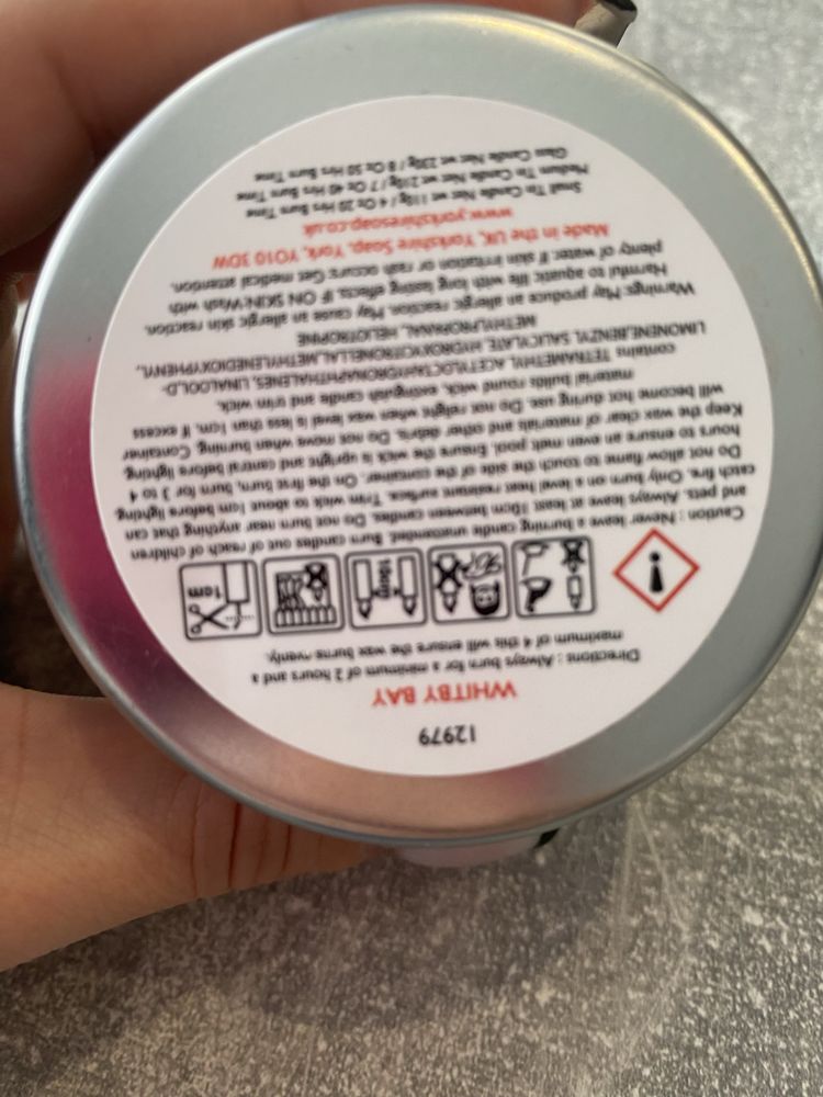 Świeczka Yorkshire Soap Hand Poured