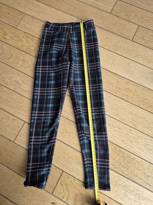 Getry dla dziewczynki ciepłe z meszkiem rozmiar 122-128