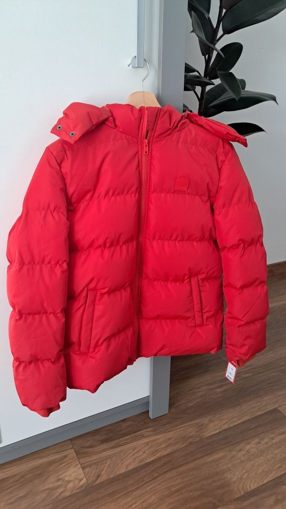 Kurtka zimowa Urban 146/152 czerwona nowa
