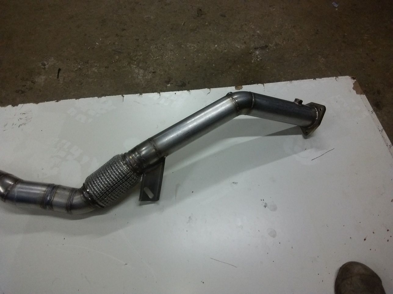 Long dp downpipe wydech  a4 b6 b7 1.8t