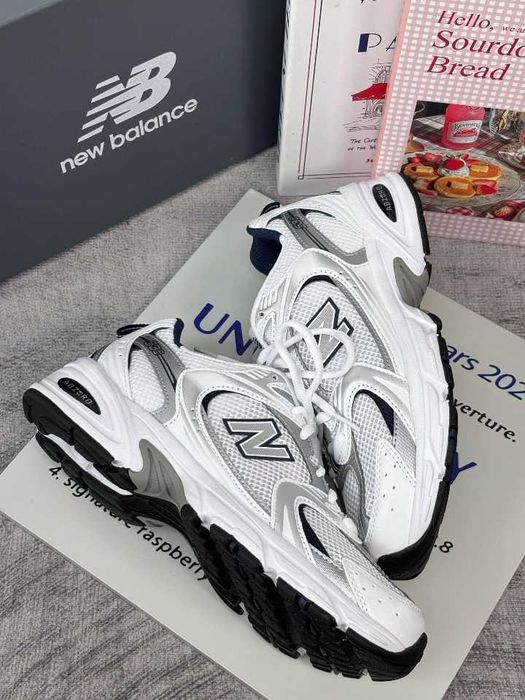 ButyDamskie‍ New Balance 530 White Silver Navy Nowy z metką R.38