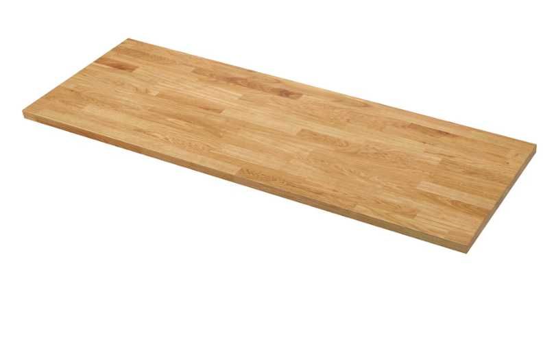 Blat kuchenny IKEA KARLBY dąb 186x3.8 cm - 2 szt.