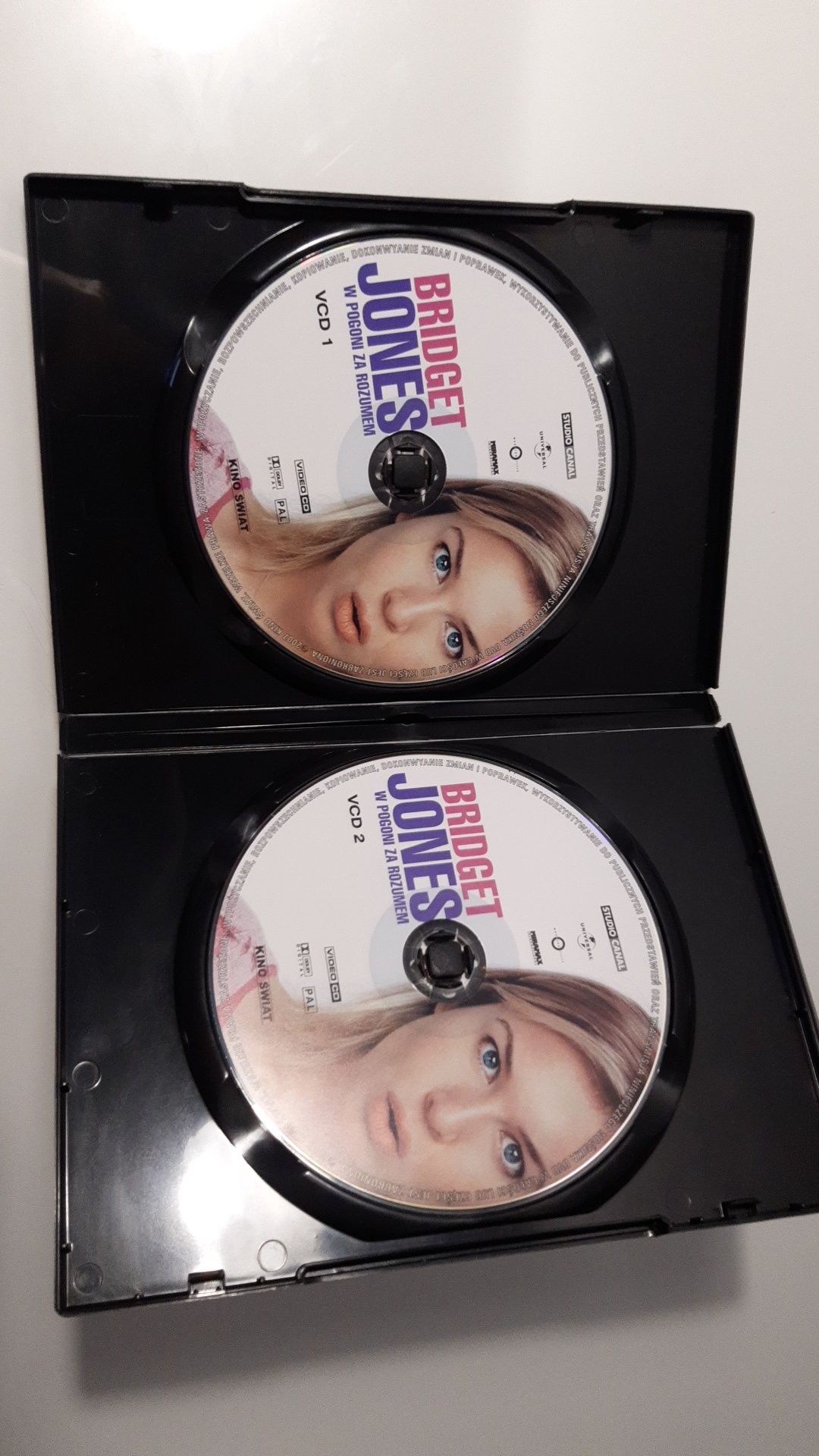 2 Płyty dvd "Bridget Jones"