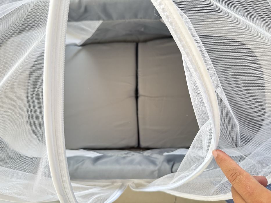 BERÇO ASALVO de Viagem Dobrável com Mosquiteiro – Como Novo