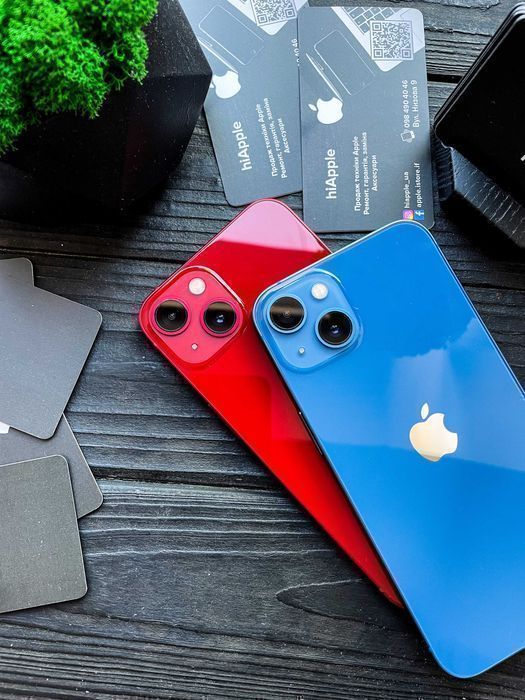 iPhone 13 128 Red/Blue Neverlock 490$