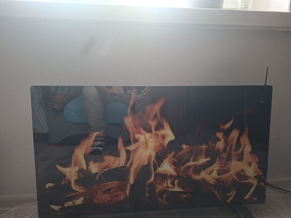 GRZEJNIK DEKORACYJNY 2000W kominek ognisko