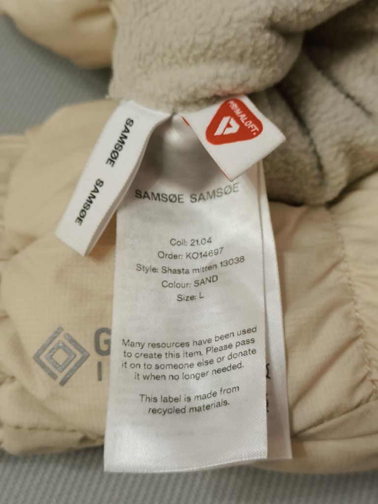 Samsoe Samsoe Shasta mitten rękawiczki damskie rozmiar L Gore-Tex