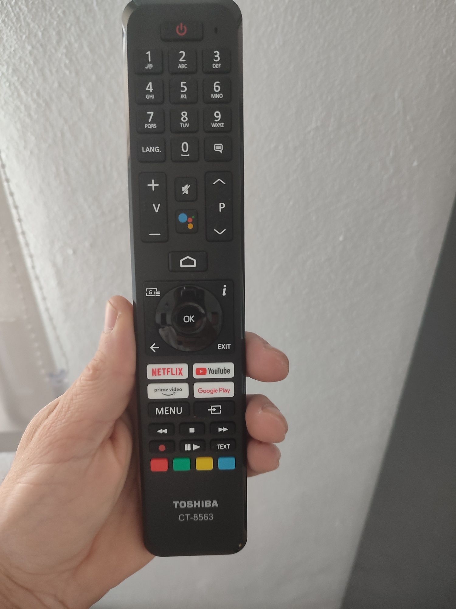 Comando de TV novo