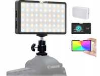 MOMAN Lampa LED RGB ML8A-RC 8W do aparatu