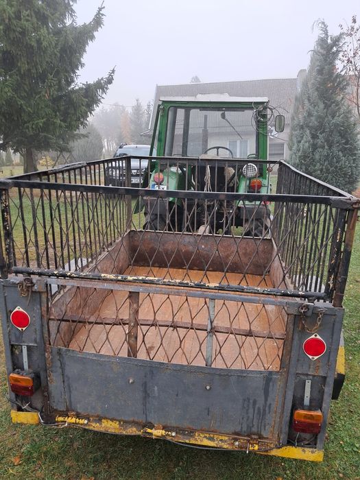 Przyczepka 1 osiowa rolnicza
