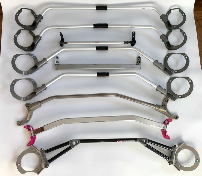 SUBARU Legacy Impreza Forester Dokładki Rozpórki Grill JDM SG BP GC GD