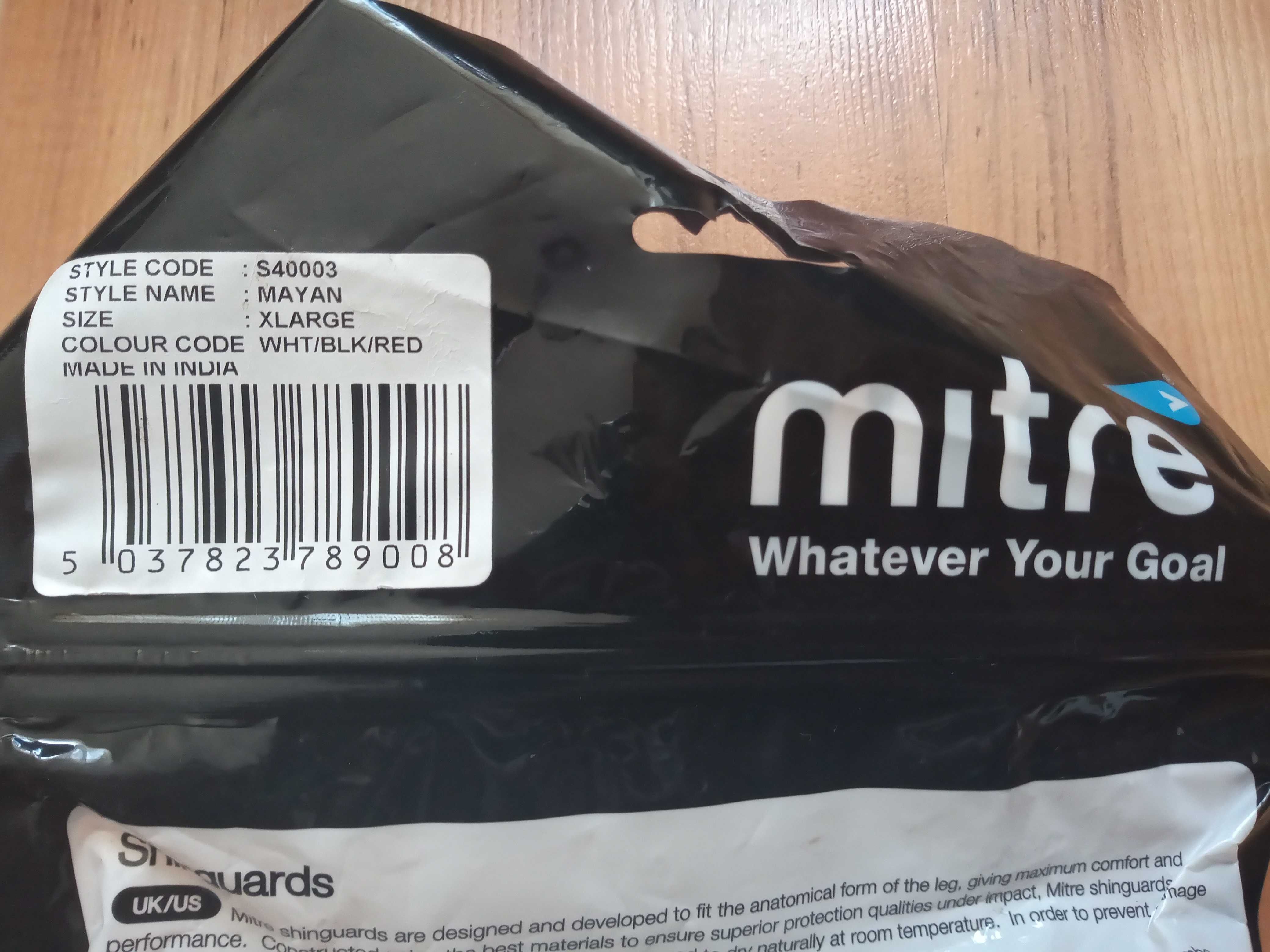* Ochraniacze na goleń i kostkę * Mitre Mayan * Rozmiar XL *