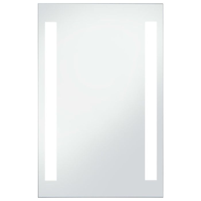 Vidaxl Ścienne Lustro Łazienkowe Z Led, 60 X 100 Cm