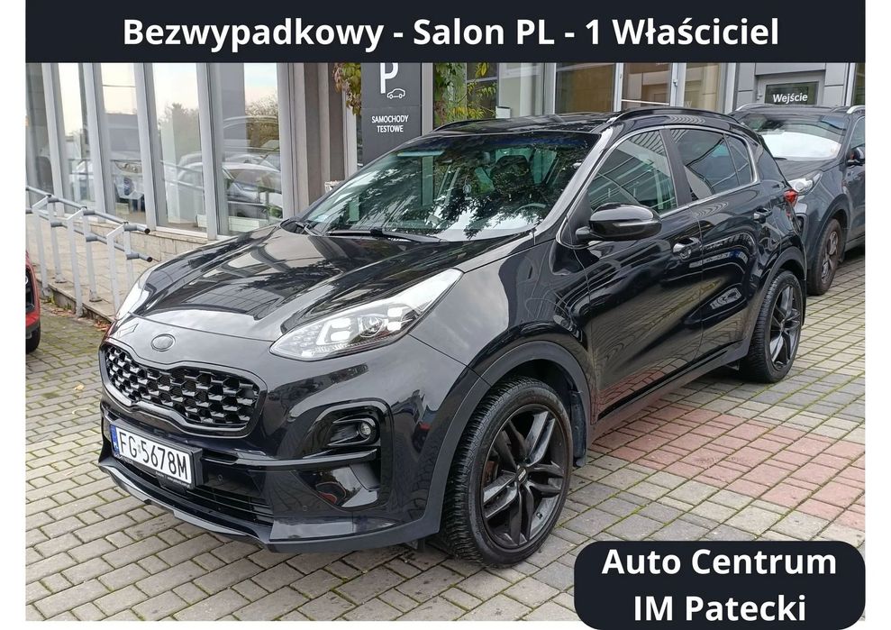 Kia Sportage Black Edition PLUS 1,6 177KM GWARANCJA! Benzyna Pierwszy wł. Salon PL