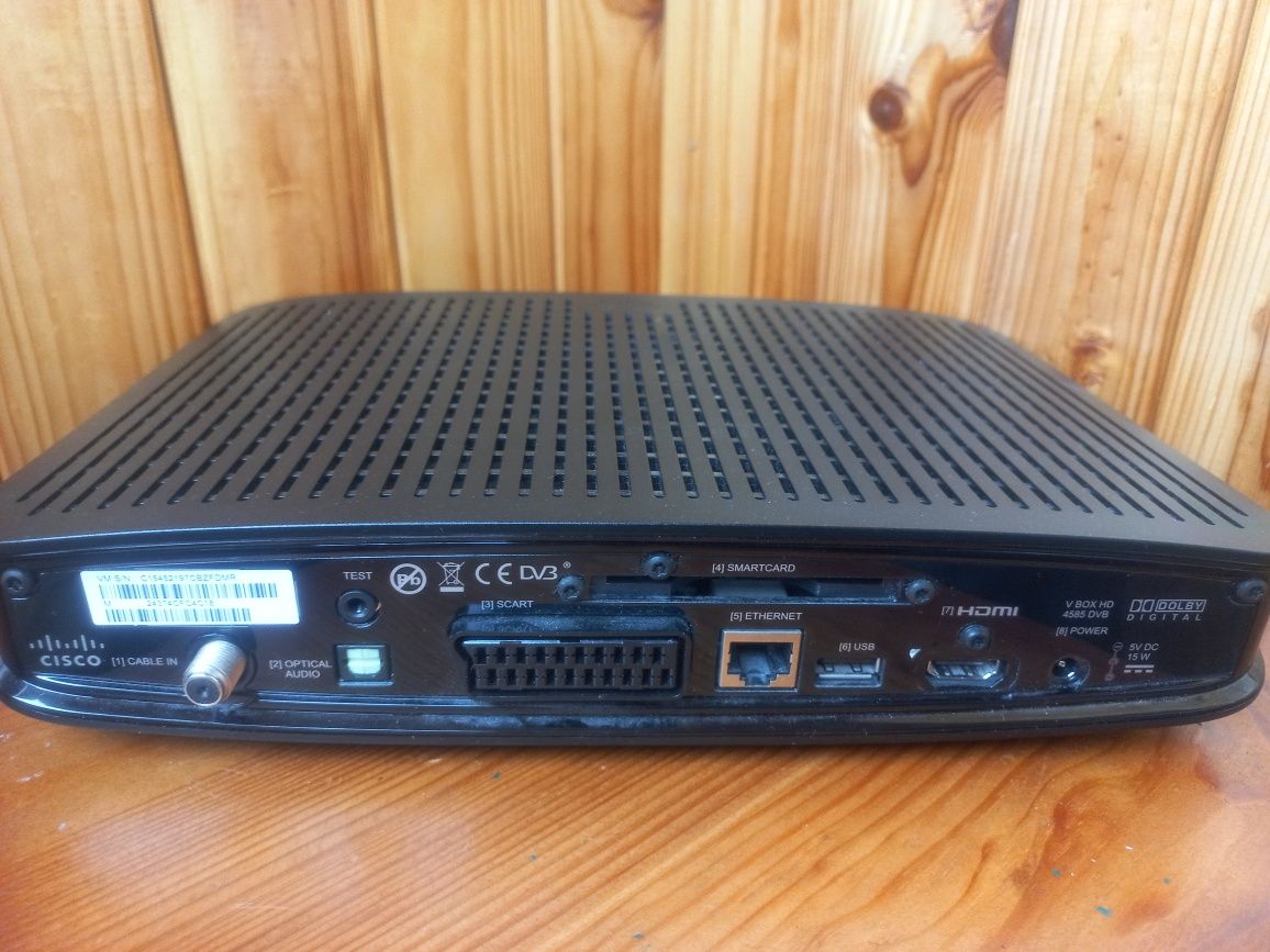 TV  box Тв бокс Cisco  DVB  Virgin Media