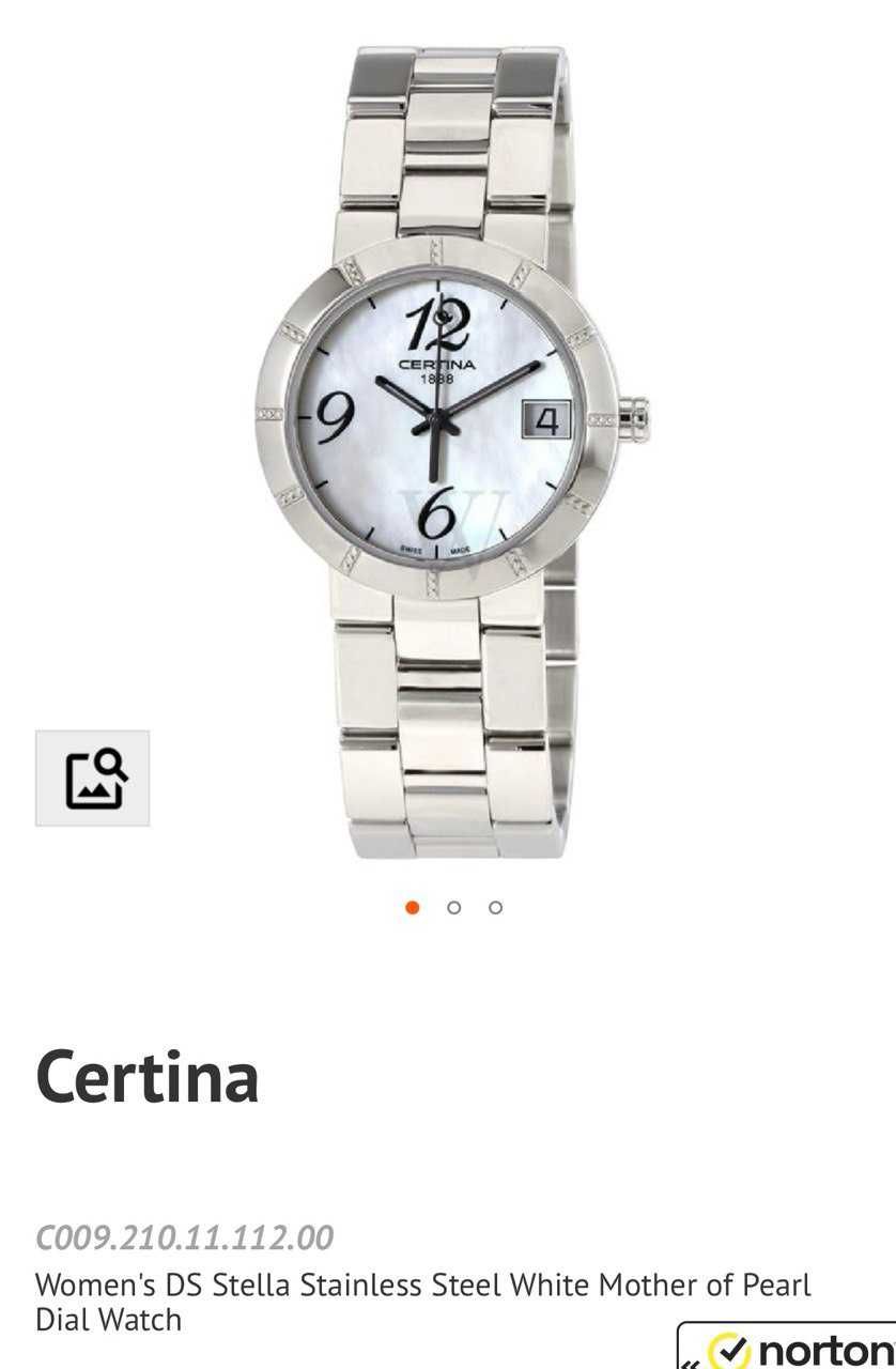 Жіночий годинник Certina