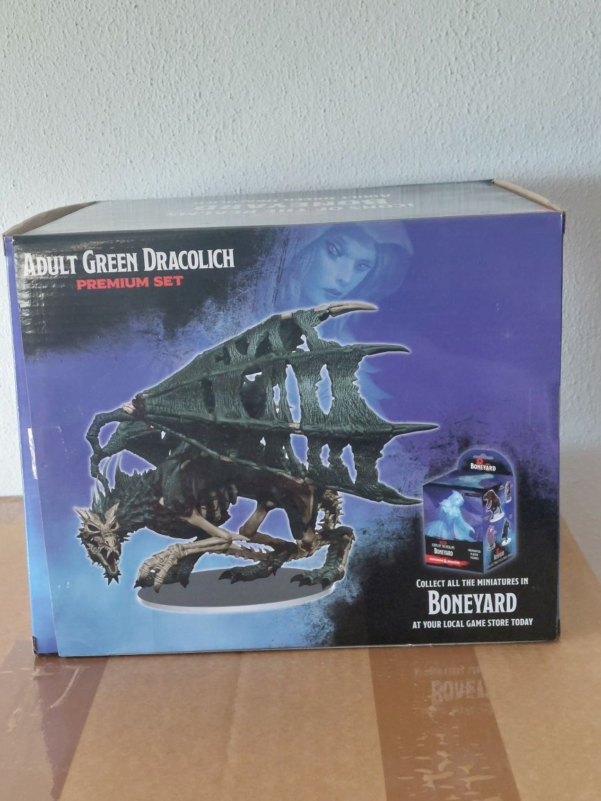 Wizkids Green Dracolich Premium Miniatura