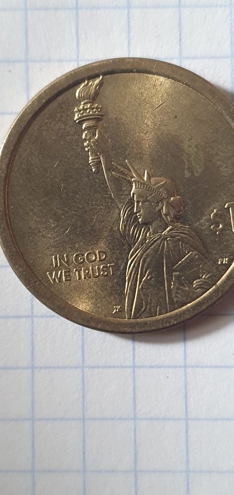 Продам монету 1 доллар